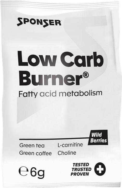 Actual product image Sponser Low carb burner (Wild berry, 1 pcs., 120 g)