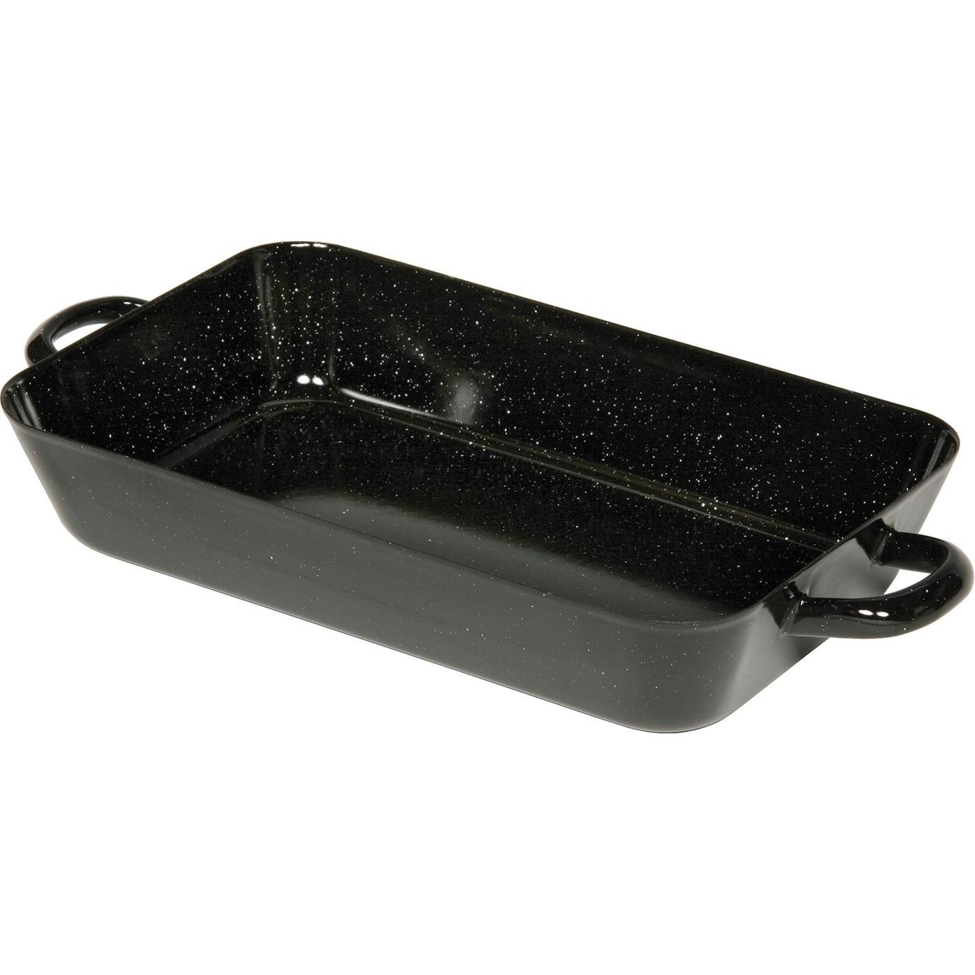 Riess Bratpfanne 33/20cm, Auflaufform, Schwarz