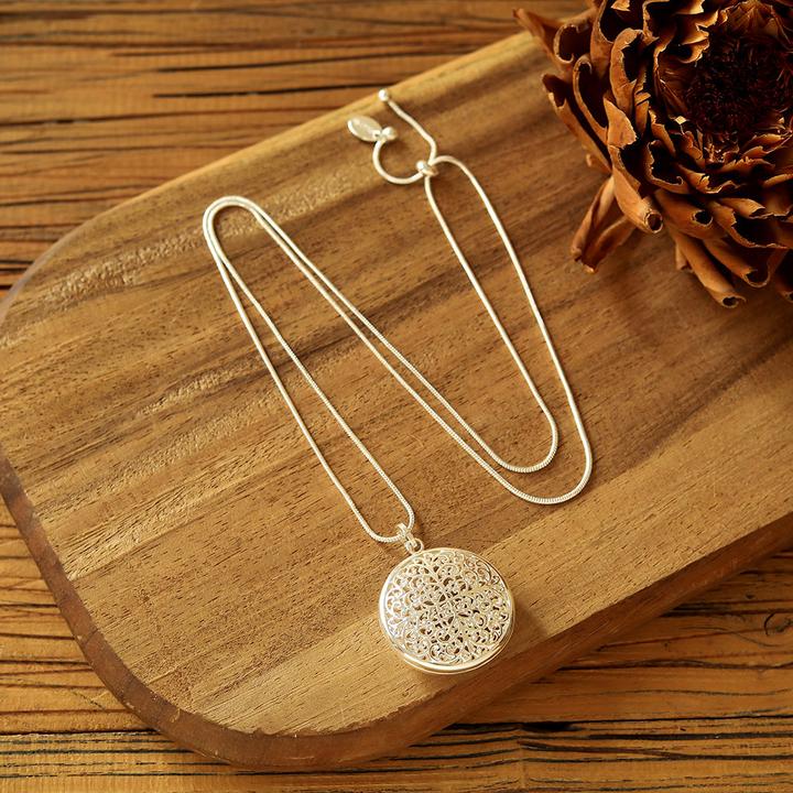 Immagine prodotto Andreani Bracciale con vera pietra lavica (80 cm, Metallo, Pietre)