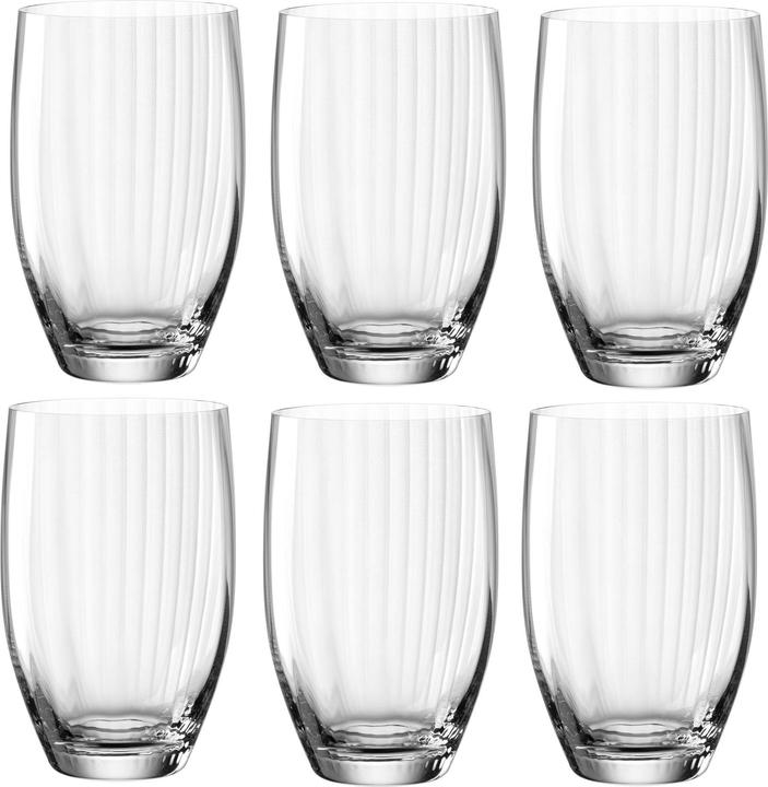 Produktbild Leonardo Longdrinkglas Poesia 460 ml, 6 Stück, Transparent (4.60 dl, 6 x, Longdrinkgläser)