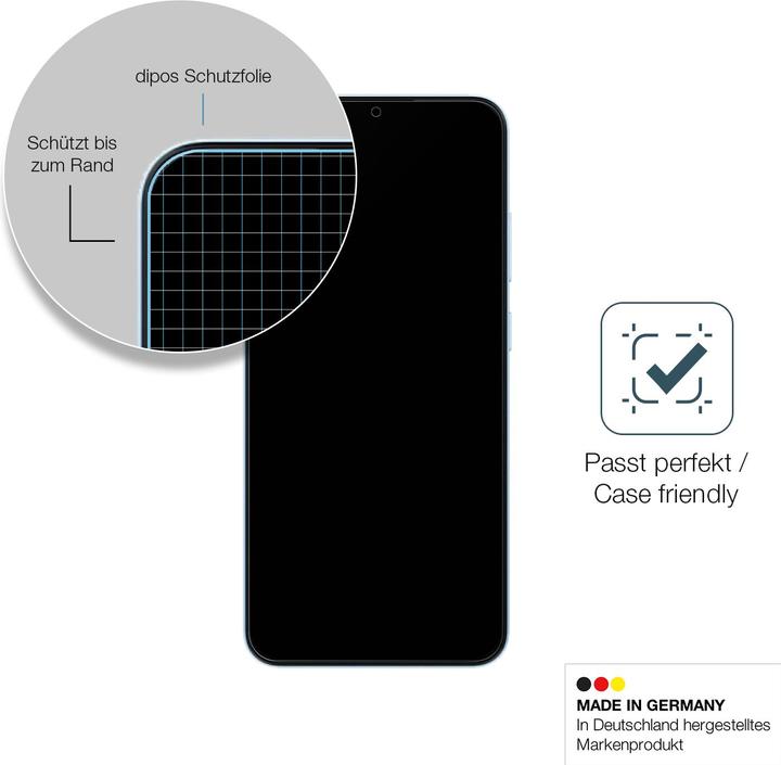 Actual product image Dipos Anti-Shock Screen Protector Matte (1 Piece, Blackview S6)