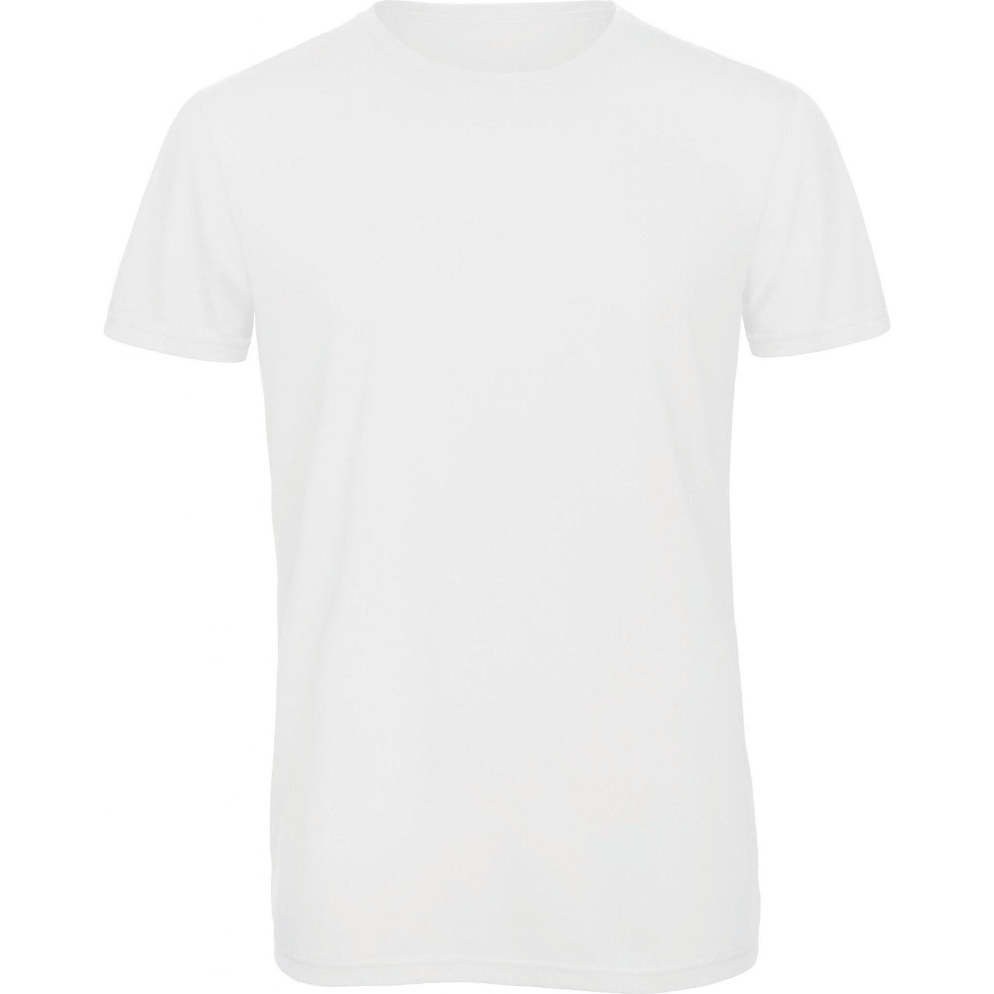 B&C, Herren, Shirt, Triblend, Weiss, (L)
