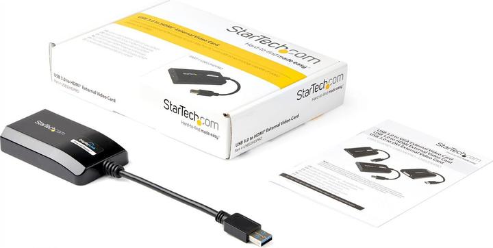 Produktbild StarTech USB 3.0 To HDMI Video Adapter (HDMI, 9 cm)