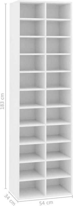 Actual product image vidaXL Gianna (54 x 34 x 183 cm)