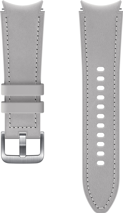 Image du produit Samsung Hybrid Leather Band 20mm M/L Sil (20 mm, Cuir, Galaxy Watch, Galaxy Watch 4)