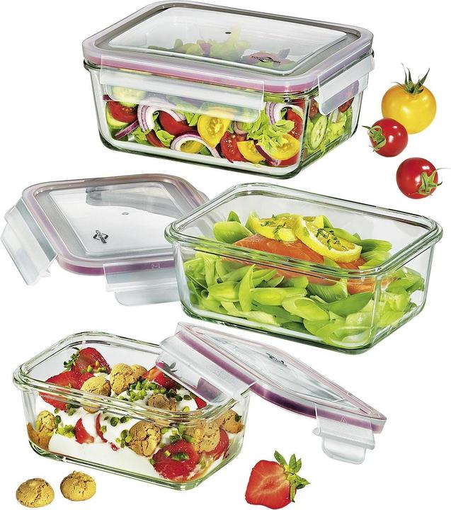 Küchenprofi Lunch box / storage jar set 3 pieces
