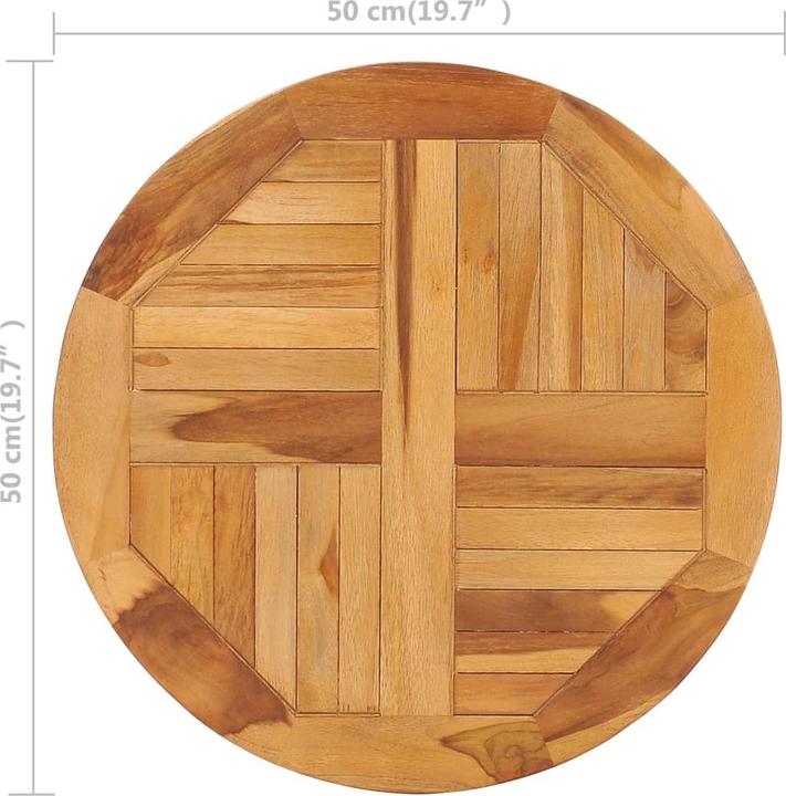 Produktbild vidaXL Drehplatte (50 x 50 cm)