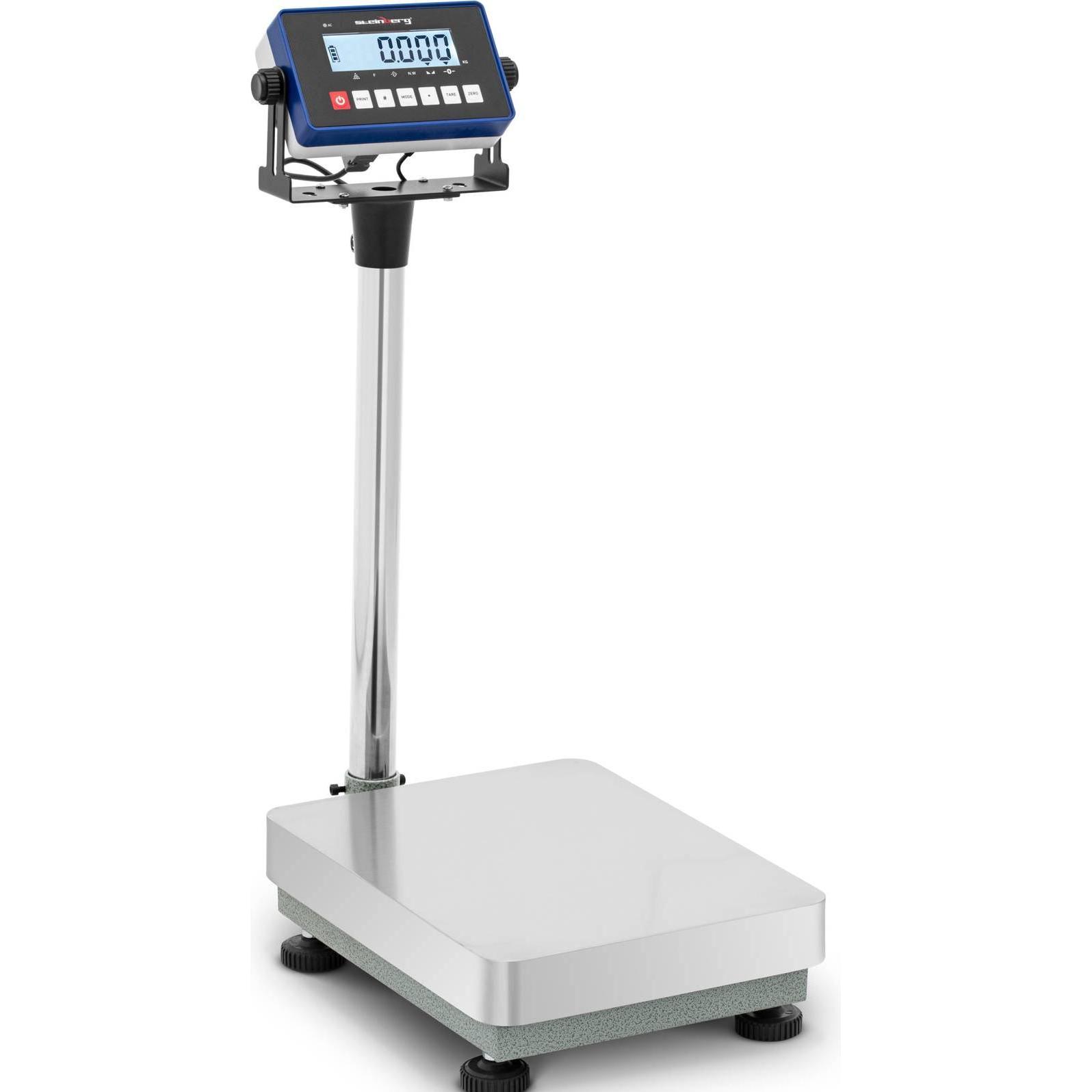 Steinberg, Feinwaage, Plattformwaage Industriewaage Bodenwaage Marktwaage 30 kg / 0,001 kg kg / lb