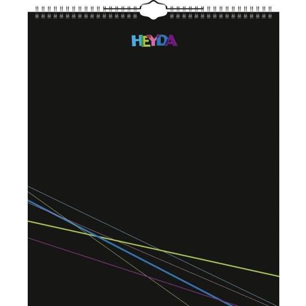 Thumbnail - Heyda, Kalender, Kreativkalender 29,7x35 schwarz