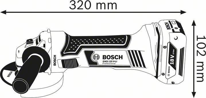 Actual product image Bosch Professional set 18V