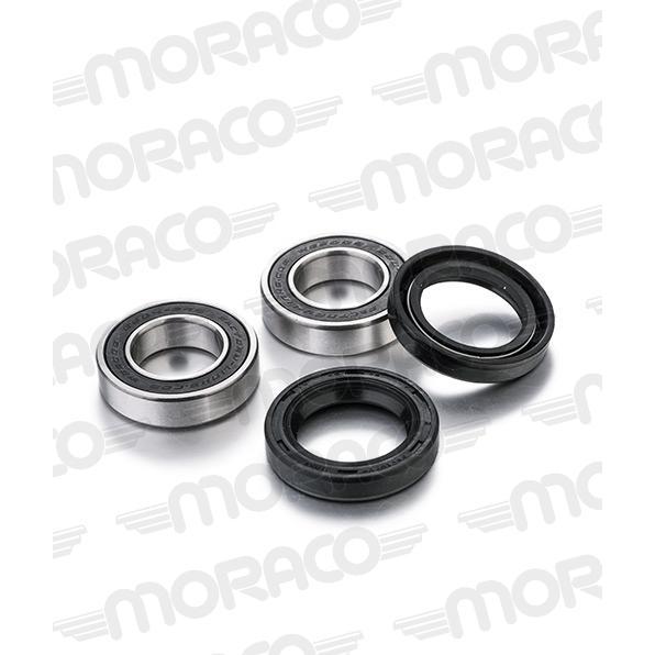 Factory Links Nero/Argento Accessori Per Moto, Kit Di Cuscinetti Anteriori