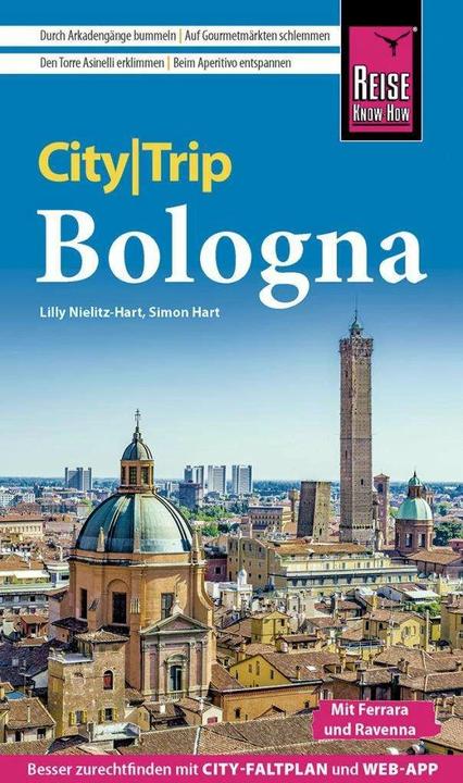 Produktbild CityTrip Bologna mit Ferrara und Ravenna (Deutsch, Simon Hart, Lilly Nielitz-Hart, 2023)