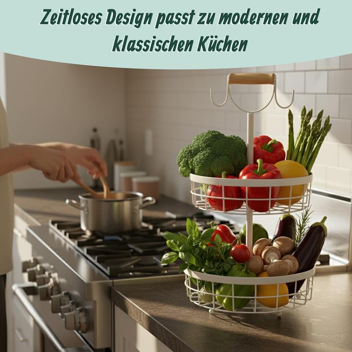 Produktbild Relaxdays Obstkorb-Etagere