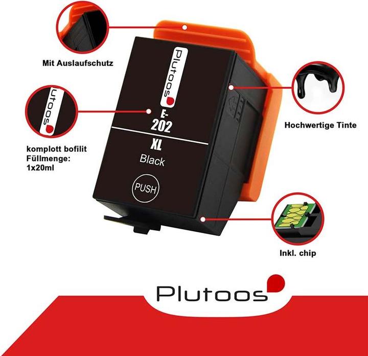 Produktbild Plutoos 202XL (M, C, Y, BK, PBK)