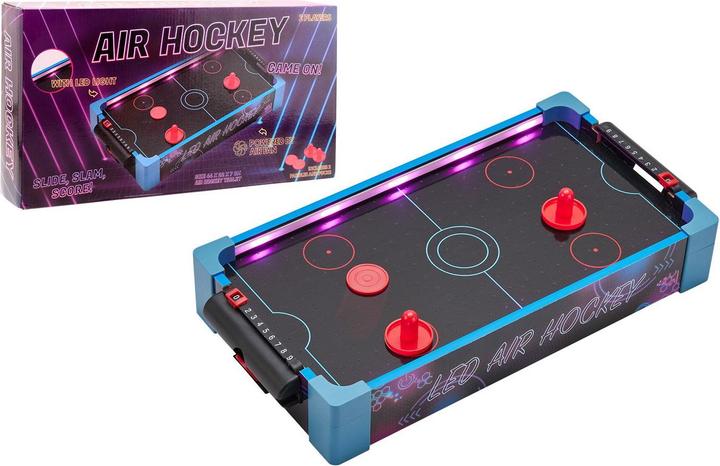 Johntoy LED Airhockey mit Licht- und Luftbetrieb