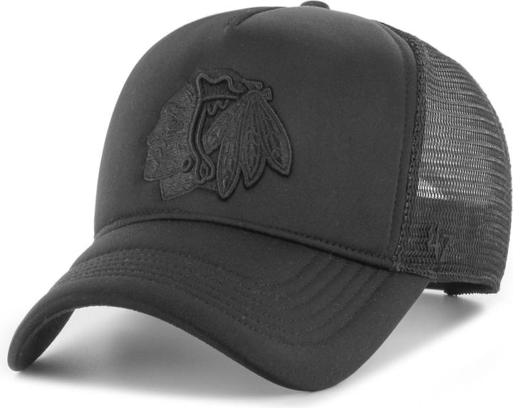 Actual product image 47 Brand Mesh Trucker Cap - FOAM Chicago Blackhawks
