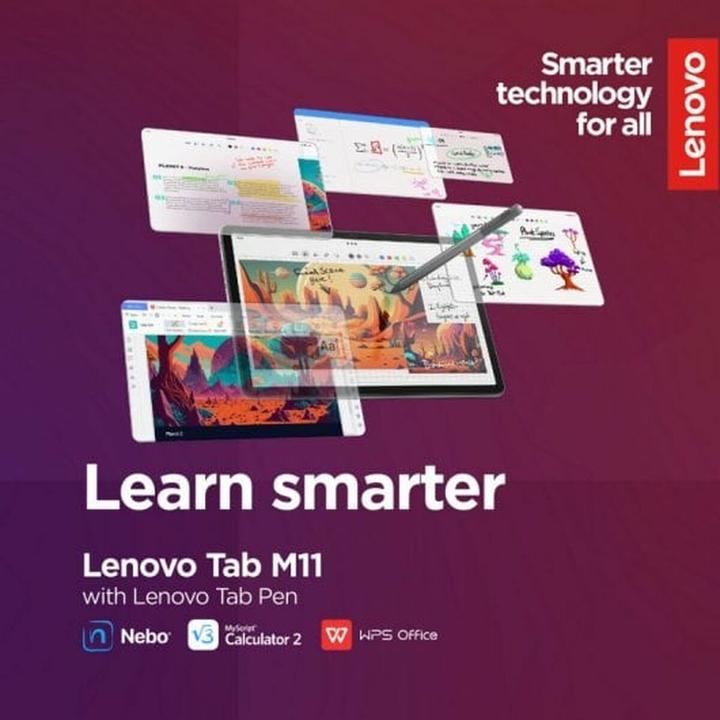 Actual product image Lenovo M11 (WLAN only, 11", 128 GB, Luna Grey)