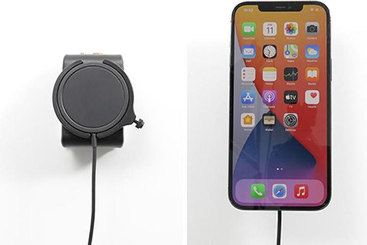 Actual product image Brodit Holder w. MagSafe