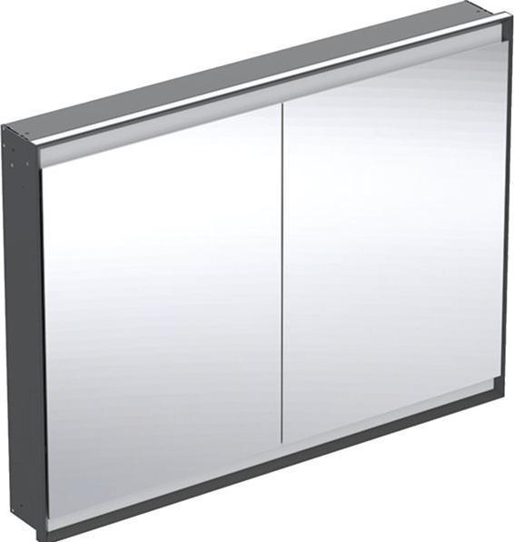 Powder-coated aluminium, Matt black