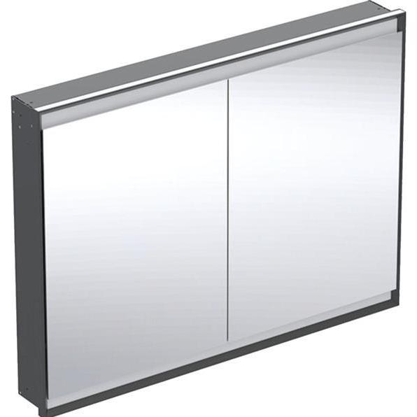 Geberit, Spiegelschrank, ONE Spiegelschrank mit ComfortLight, 2 Türen, Unterputzmontage, 120x90x15cm, 505.805.00.