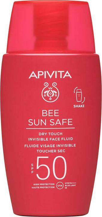 Apivita Bee Sun Safe Facial Invisible Dry Touch Spf 50 (Sonnencreme Gesicht, SPF 50, 50 ml)