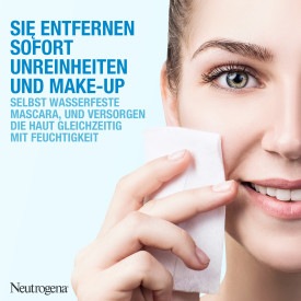 Actual product image Neutrogena Aqua cleaning wipes (Cleaning cloths, 0 ml)