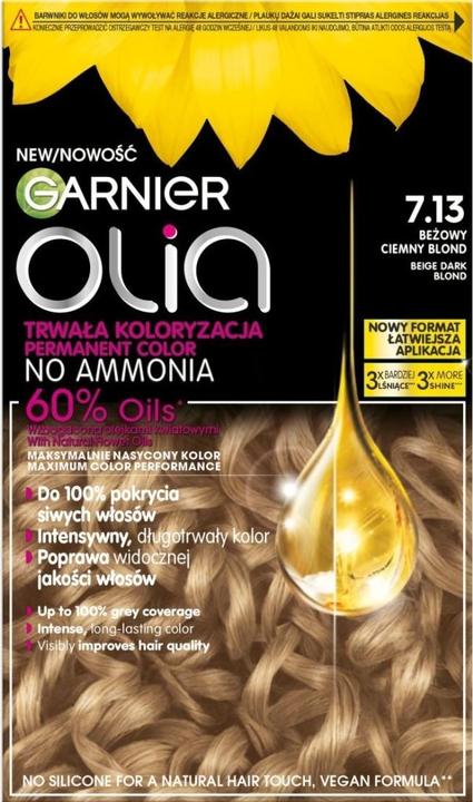 Produktbild Garnier Olia farba do włosów 7.13 Beige Dunkelblond (7.13 Beige Dunkelblond)