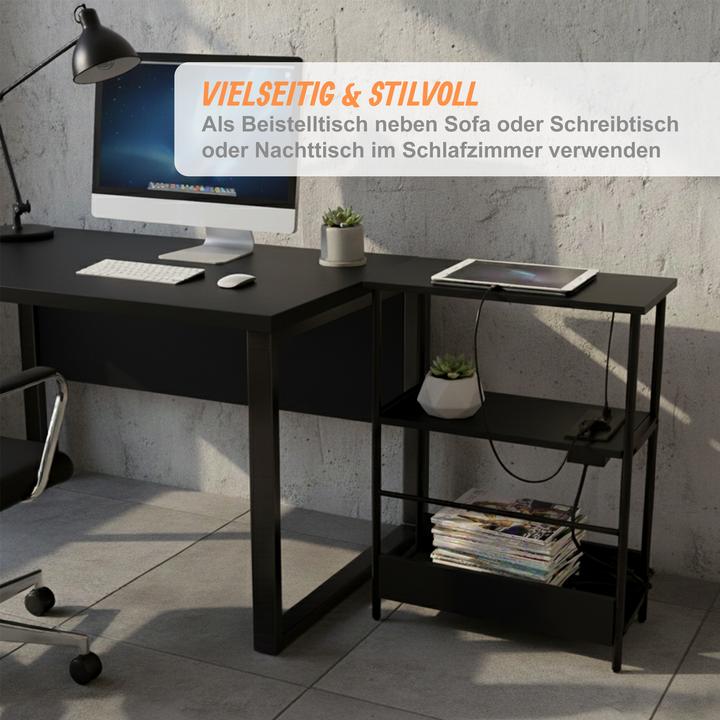 Image du produit Relaxdays table d'appoint (12 x 45 x 18 cm)