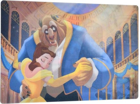 Produktbild Disney Die Schöne und das Biest Tanz Lenticular Postkarte