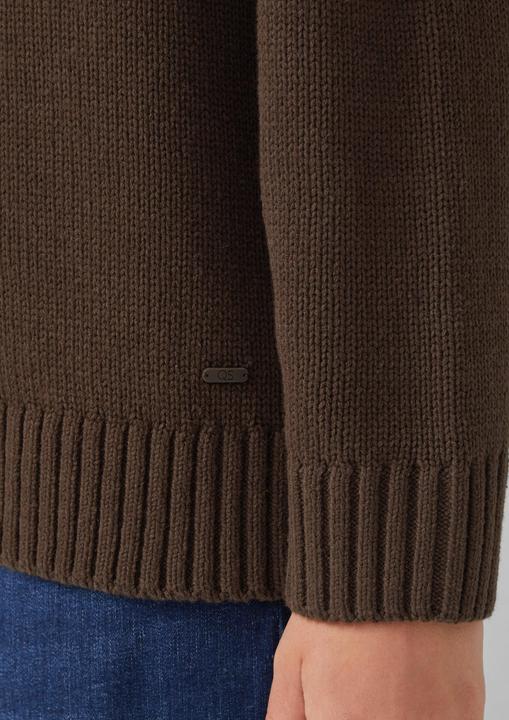 Produktbild s.Oliver Strickpullover Strickpullover aus weicher Baumwollmischung (52)