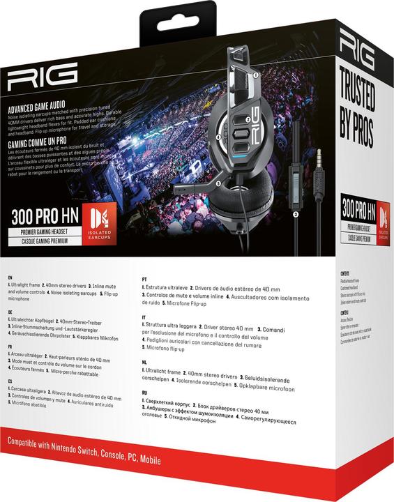 Produktbild Nacon Gaming RIG 300 PRO HN (Kabelgebunden)