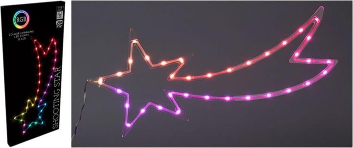 Produktbild Basic Weihnachtsstern RGB 25 x 0,6 x 60 cm