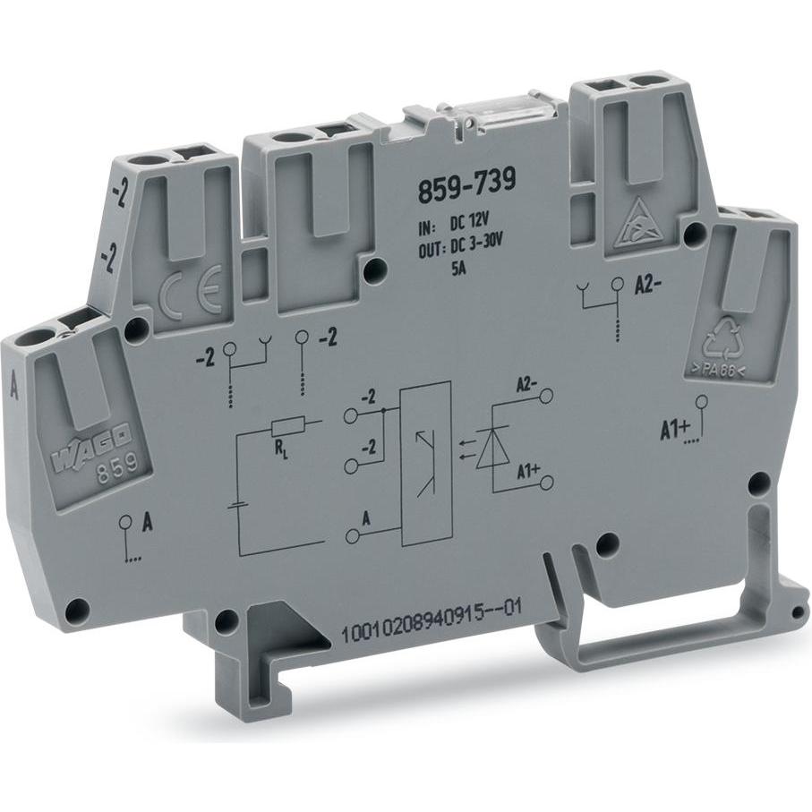 10x Wago, Zubehör Elektroinstallation, 859-739