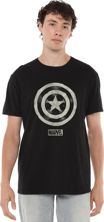 Produktbild Captain America Ballpoint TShirt (L)