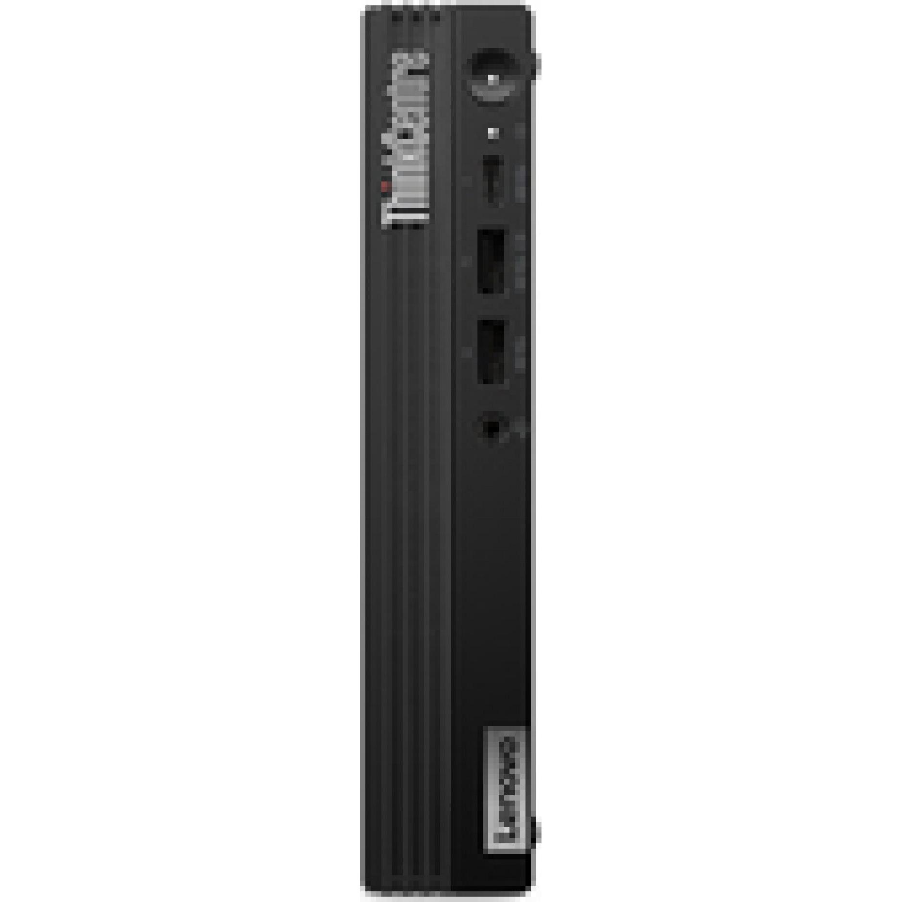 Lenovo ThinkCentre M70q Gen 5 (512 GB, 16 GB, Intel Core i5-13400T, UHD Graphics 730), PC, Schwarz