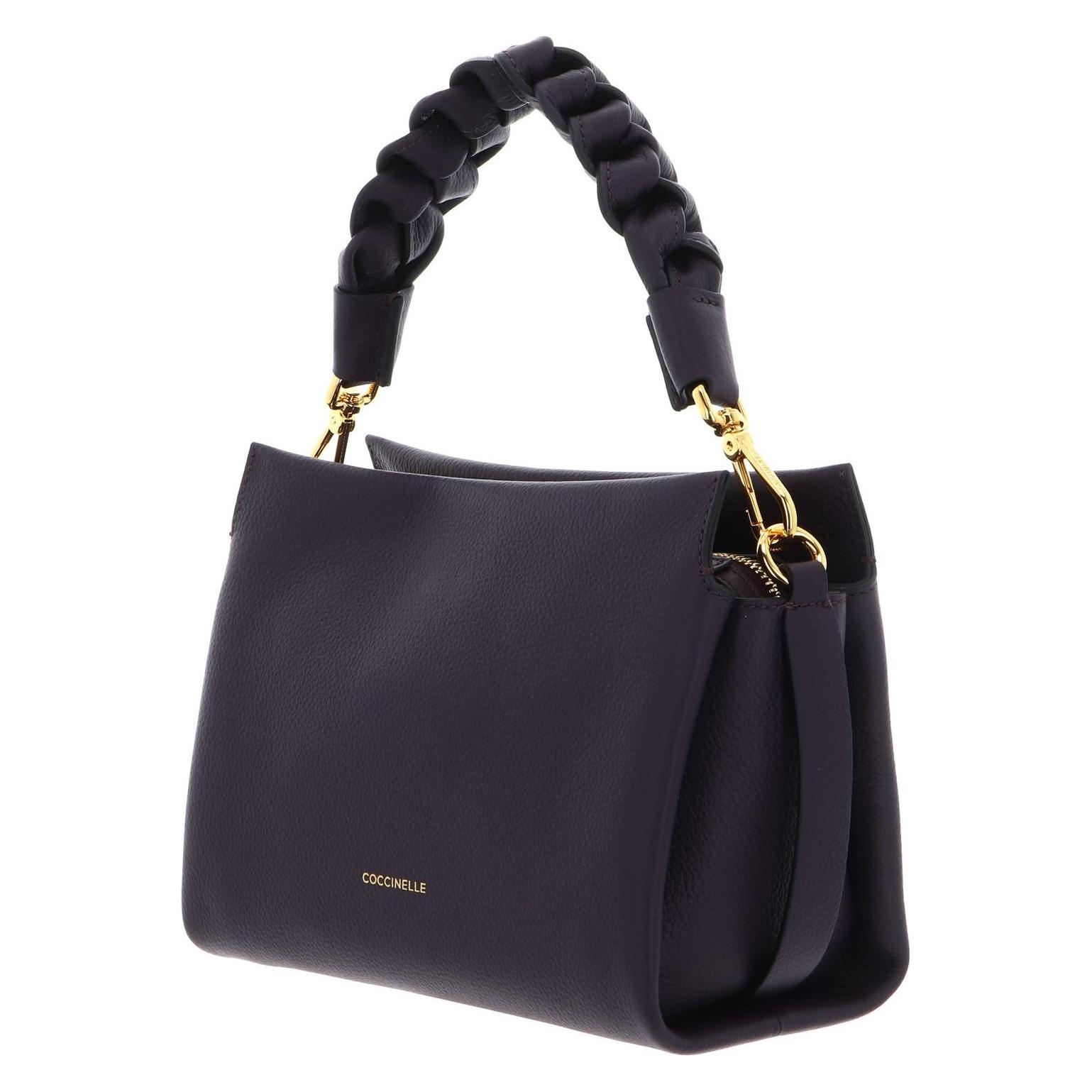 Coccinelle, Damen, Handtasche, Boheme Grana Double Crossbody Double Grainy Leather