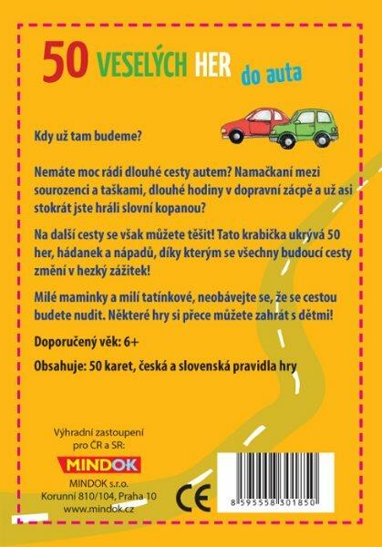 Produktbild Mindok 50 lustige Autospiele