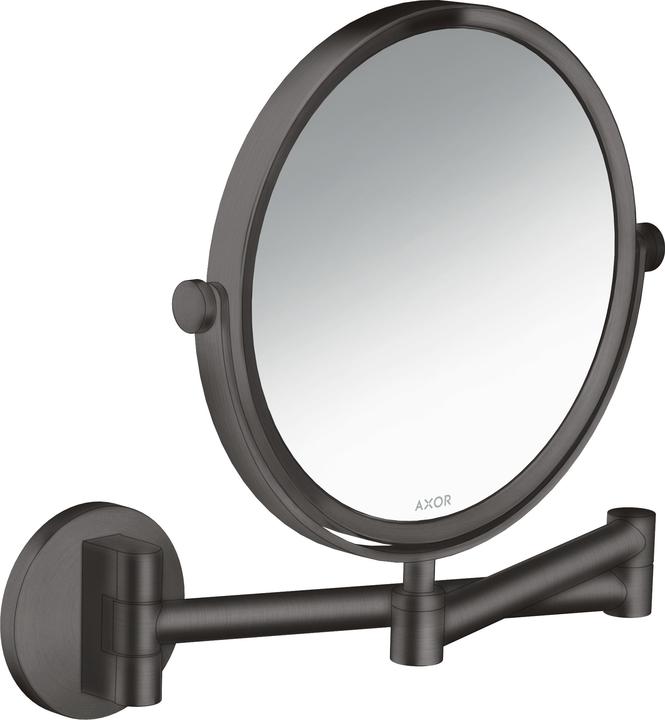 brushed black chrome