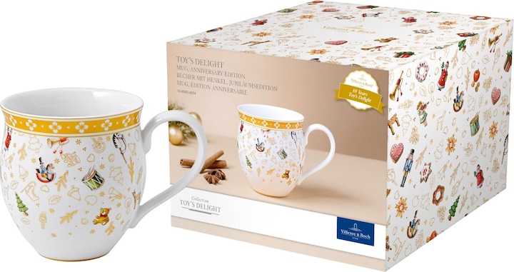 Actual product image Villeroy & Boch Mug with handle, anniversary edition Toy's Delight (340 ml, 1 x)