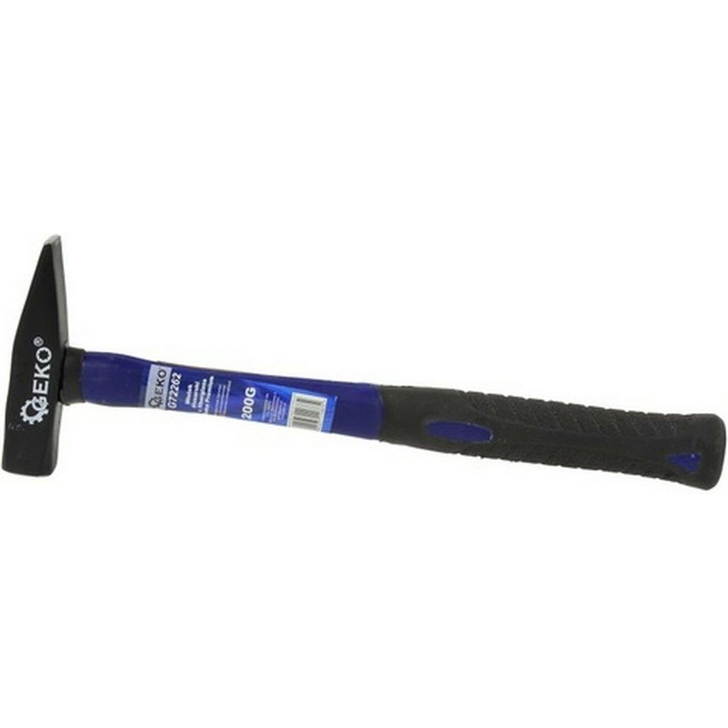 GEKO, Hammer, Schlosserhammer, 200 g, Glasfaserstiel (200 g)