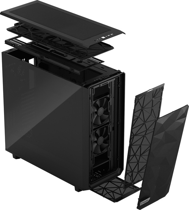 Produktbild Fractal Meshify 2 XL Dark (ATX, mATX, Mini-ITX, E-ATX, EE-ATX, SSI CEB, SSI EEB)