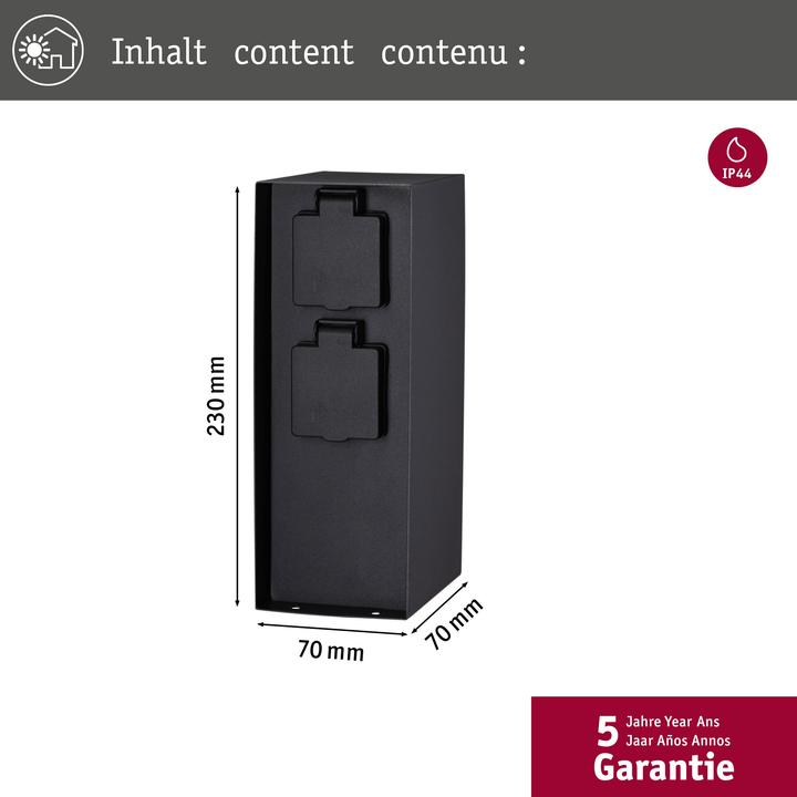 Actual product image Paulmann Socket column