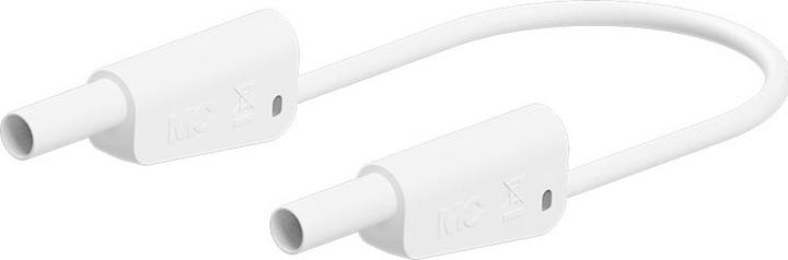 Actual product image Stäubli SLK-4A-F25 Measuring cable ( - ) 25 cm White 1 pc.