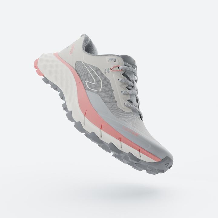Produktbild Kiprun Trailrunningschuhe Damen - MT Cushion 2 grau/rosa (37)