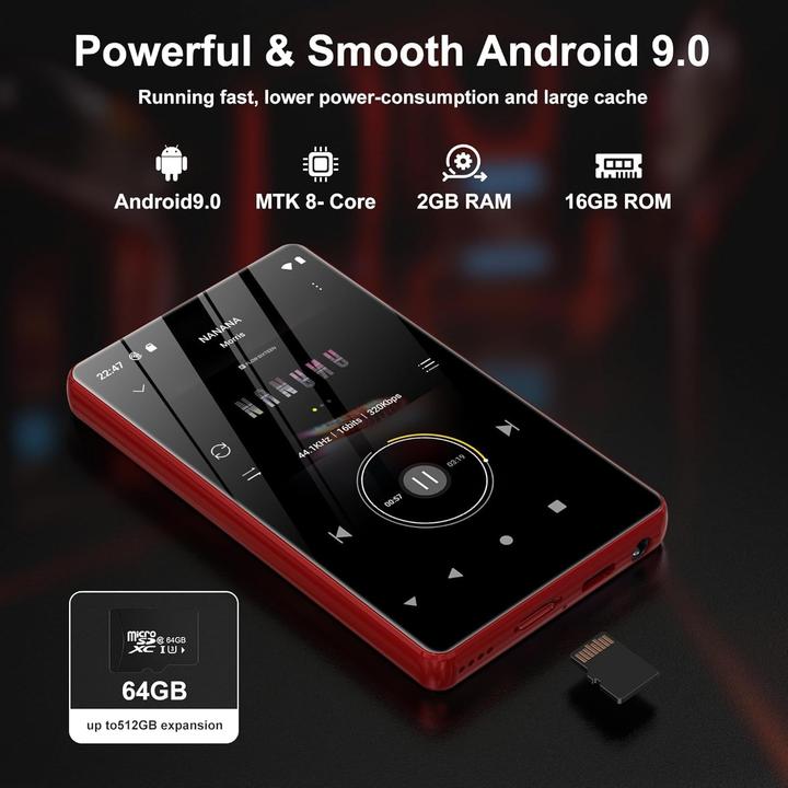 Actual product image Swofy MP3-Player mit Bluetooth & WiFi