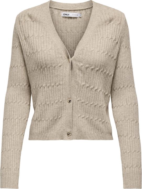 Produktbild Only Onlkatia Ls Cable V-Neck Cardi Knt Nca (S)