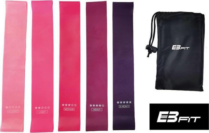 Eb Fit Resistance strip set 5in1 EC Fit (0.60 m)