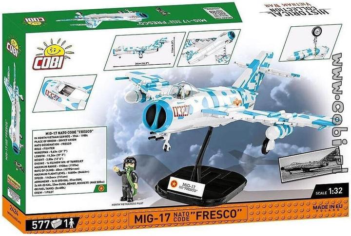 Produktbild Cobi Kampfflugzeug Bausatz MIG-17 Nato Code F