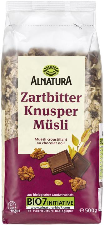 Alnatura Dark chocolate crunchy muesli (500 g)
