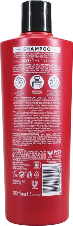 Produktbild Tresemmé Keratin Smooth (400 ml, Flüssiges Shampoo)